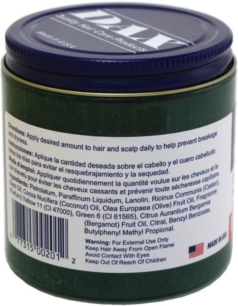 DAX Vegetable Oils POMADE Now with LANOLIN 213g
