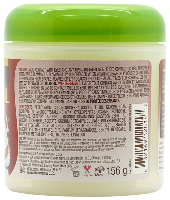 ORS Coconut Oil Hair & Scalp Hairdress 156g